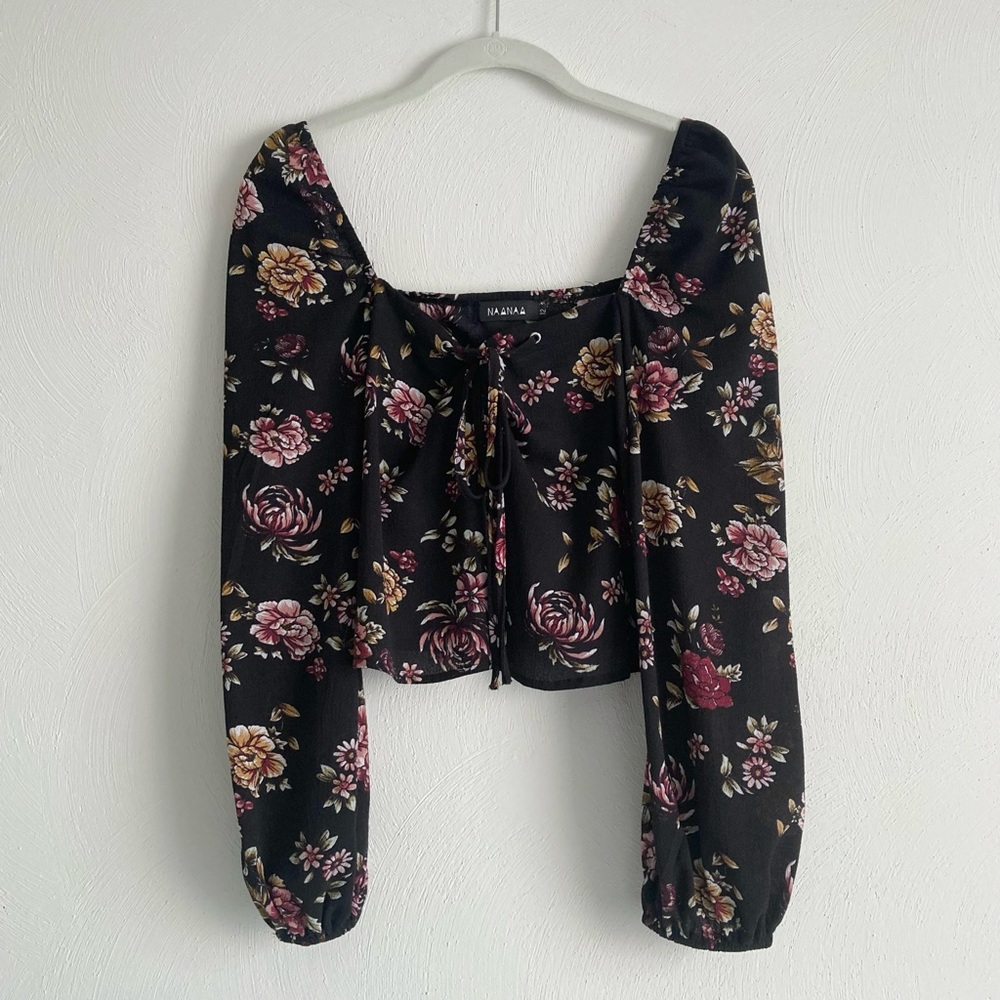 Nasty Gal | If You Grow Away Floral Top